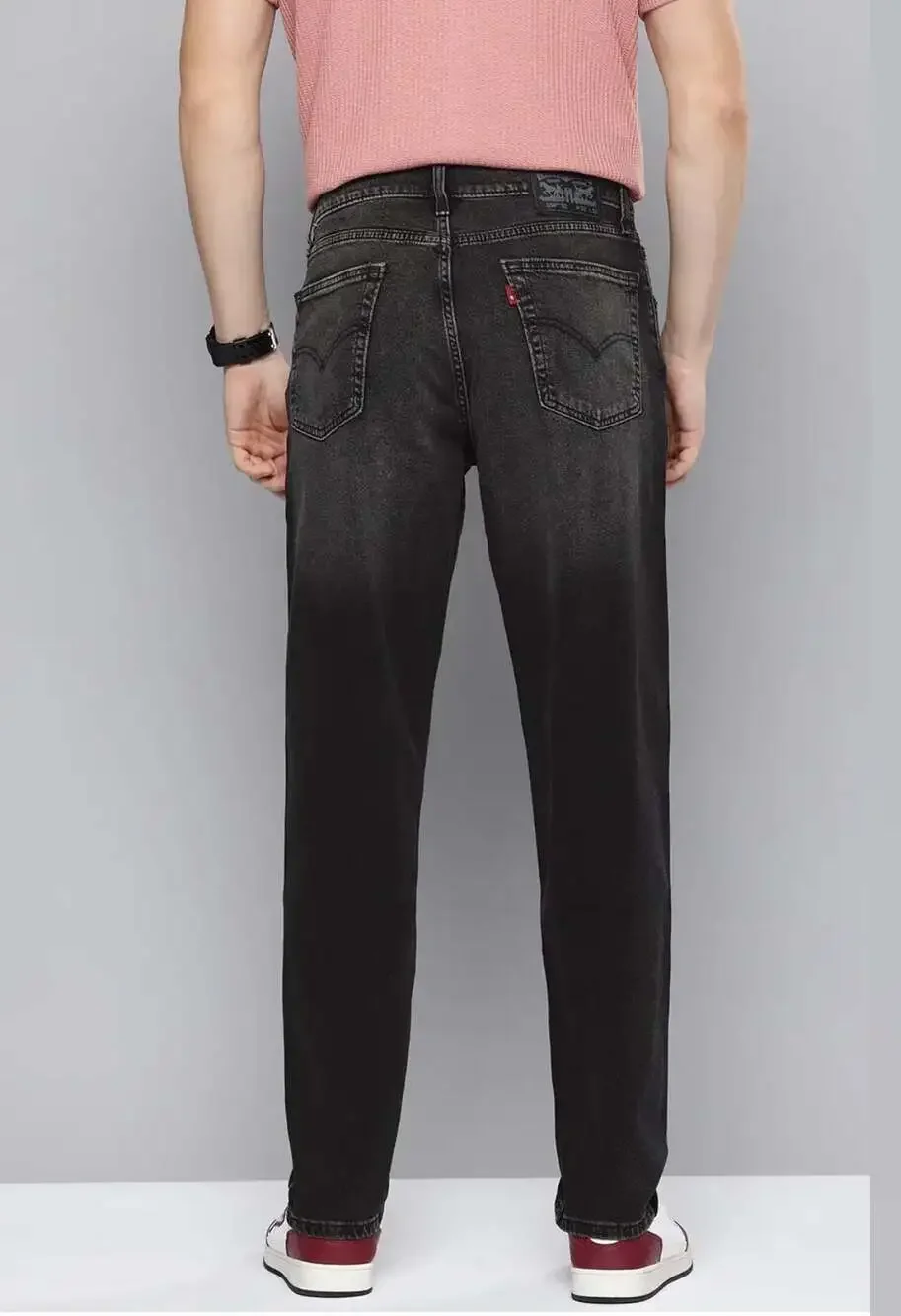 Levi's Men's 550 '92 Relaxed Taper Fit Jeans in Black